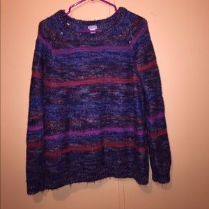 Multicolored sweater