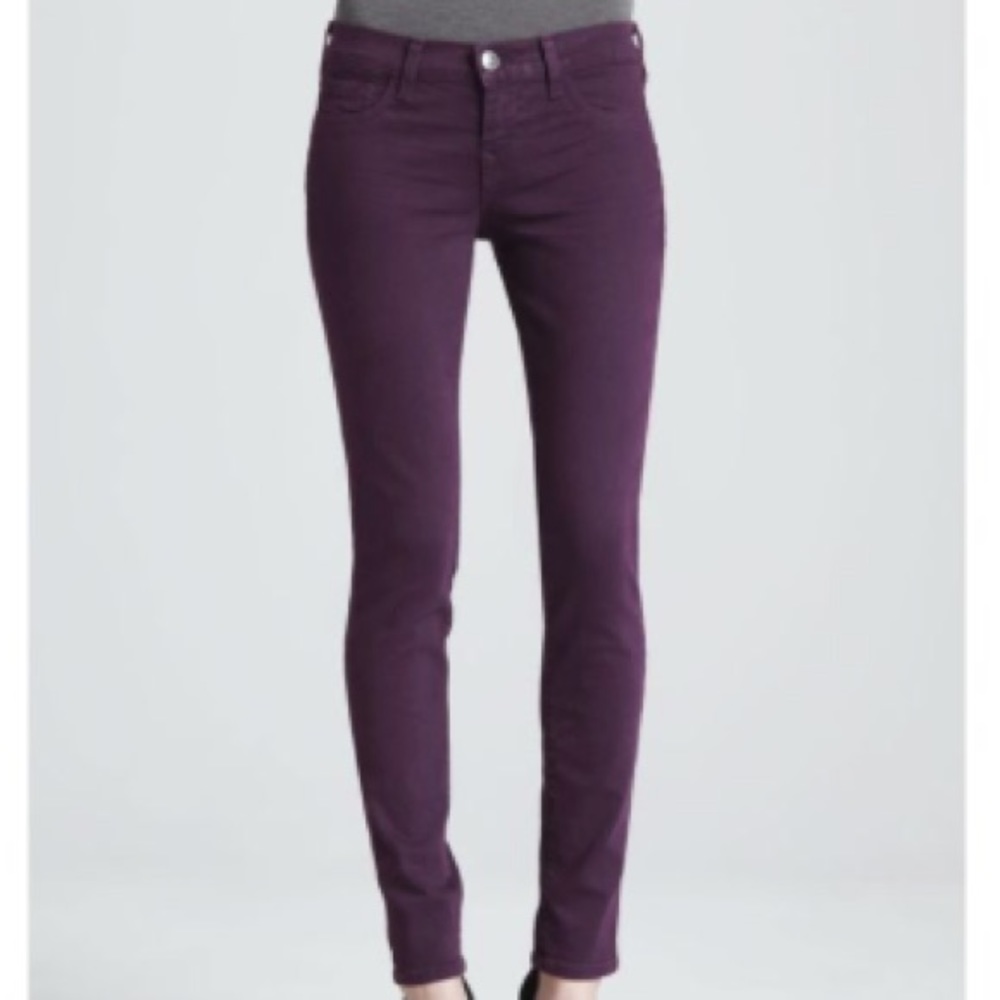 True Religion Misty Purple Skinny Jeans