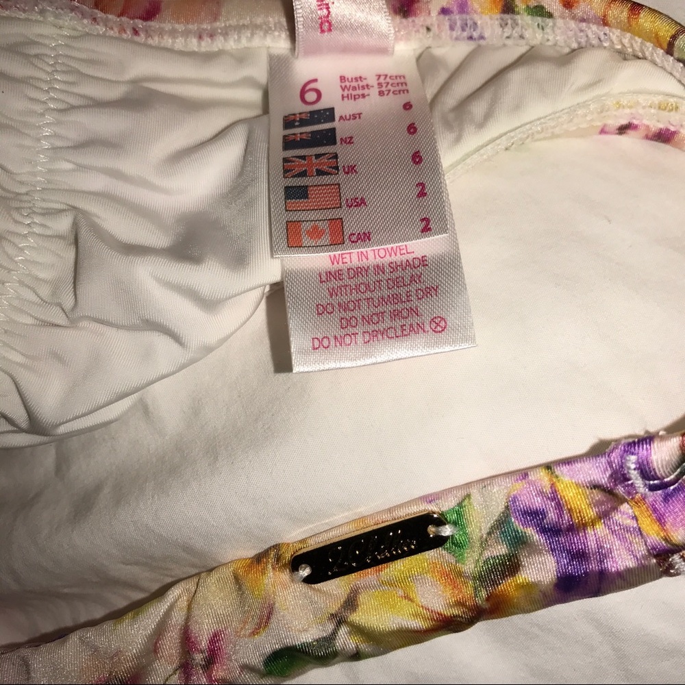 2CHILLIES Cheeky Bikini Bottom (Floral) - Picture 4 of 4