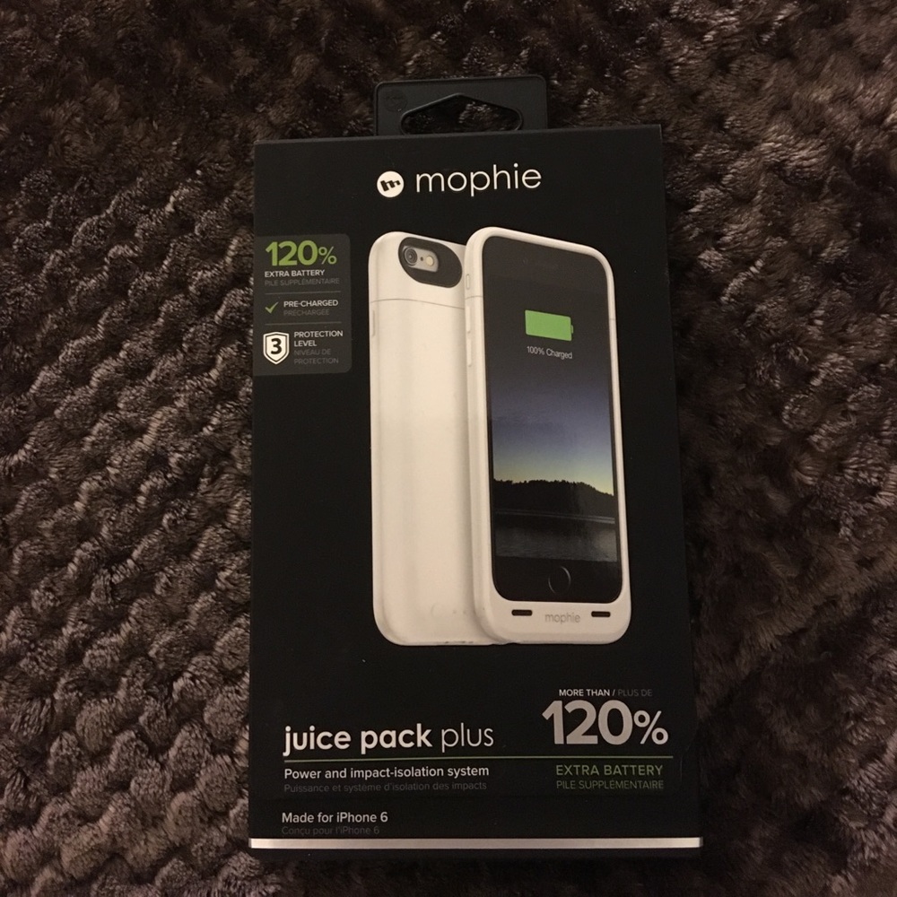 Mophie Juice Pack Plus case for iPhone 6
