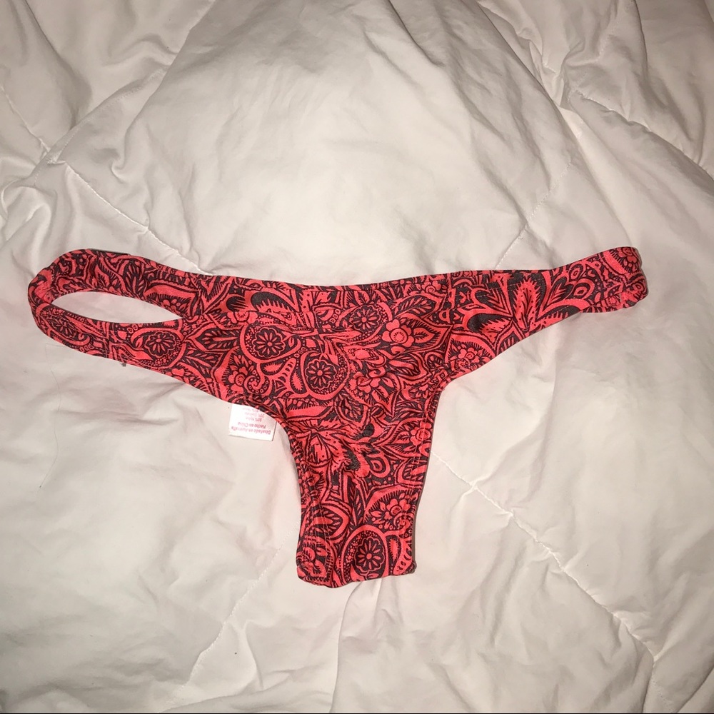 2 CHILLIES Cheeky Bikini Bottom (Orange)