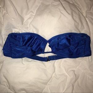 Ruffle Bandeau Bikini Top