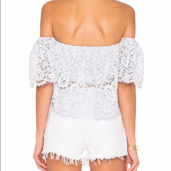 Lovers and friends Bayside off the shoulder top - Picture 3 of 5