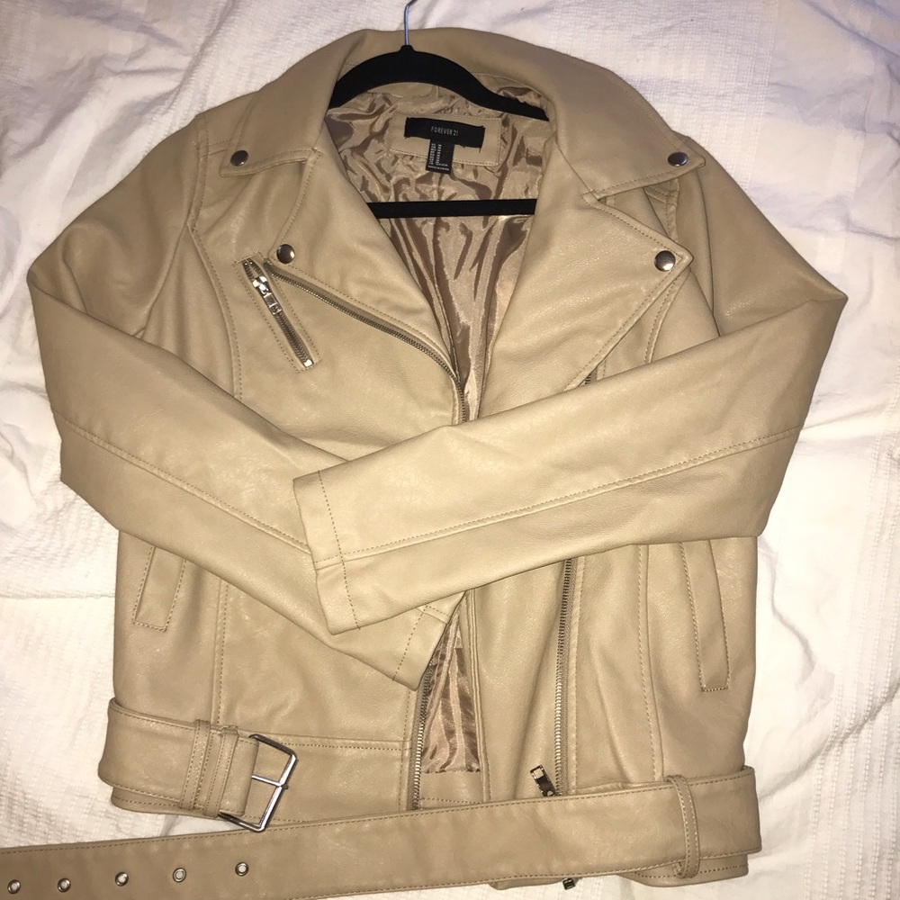 Faux Leather Jacket