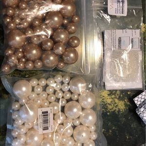 Floating pearls home decor