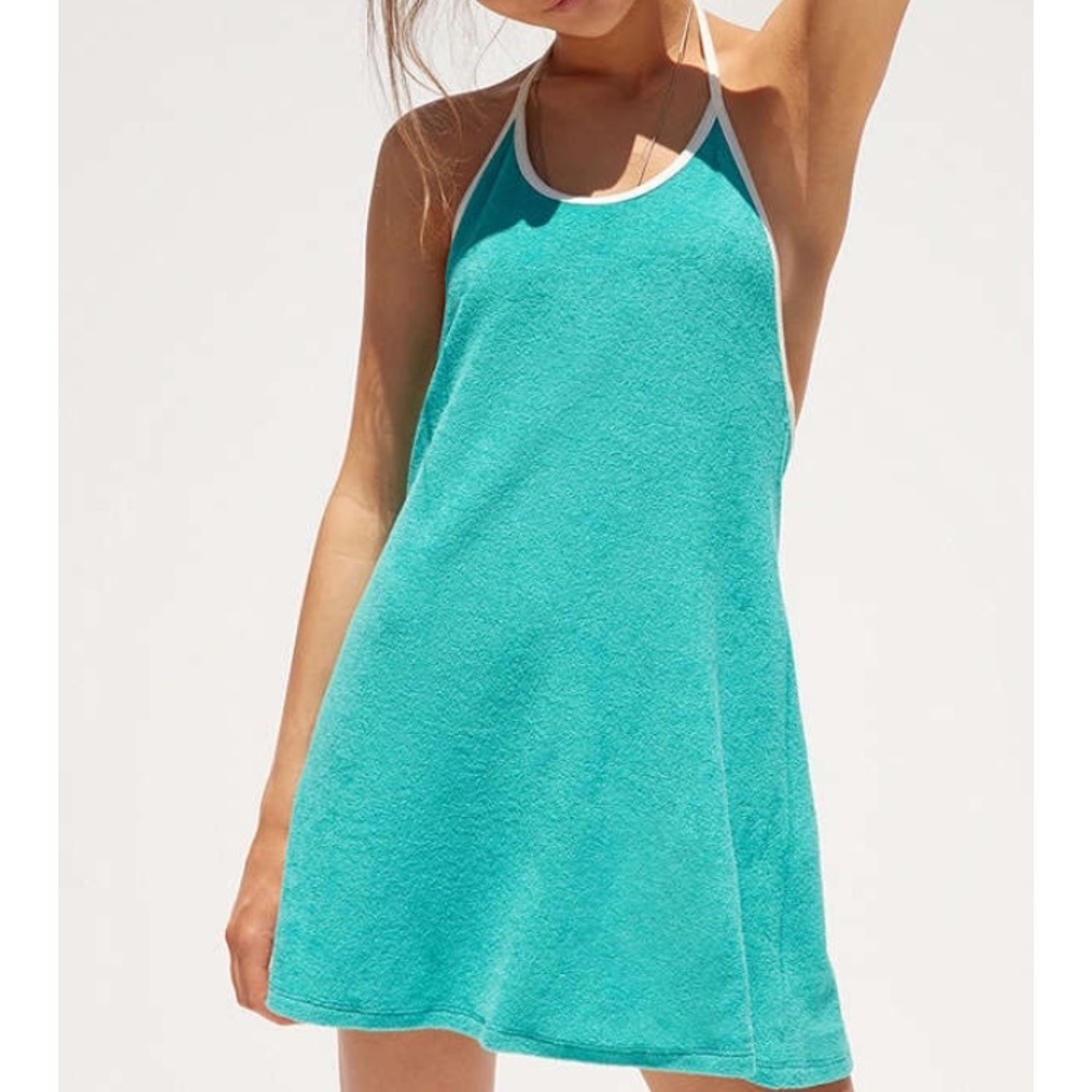 UO Terry Halter Minidress