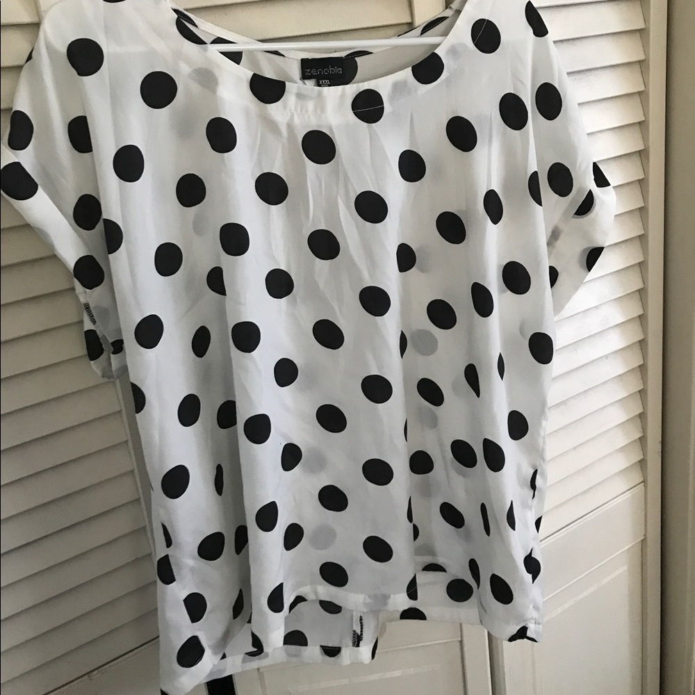 Polkadot shirt!