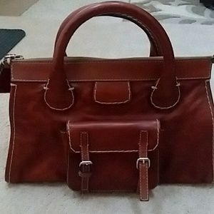 Chloe Edith leather satchel
