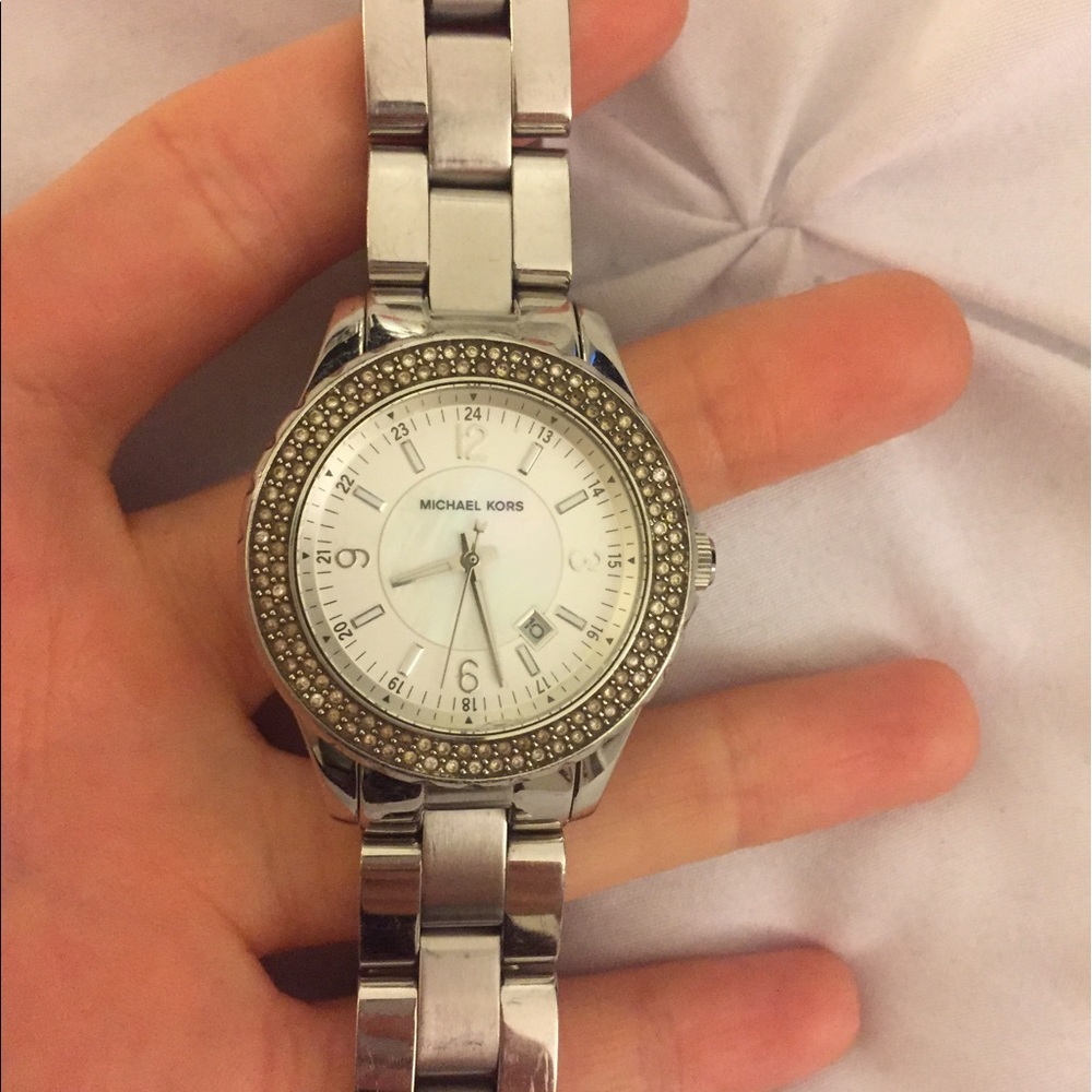 Michael Kors silver watch