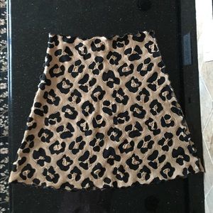 HAYSTACKS CHEETAH PRINT SKIRT