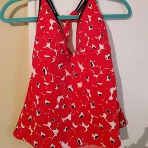 Victoria's Secret halter tankini swim top