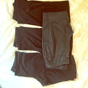 Bundle of 4. Athletic pants.