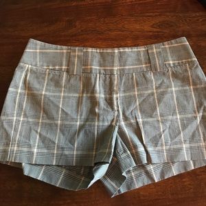 Express Editor Shorts - Size 8 - Plaid