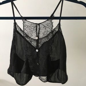 Free People Intimates crop tank/bra