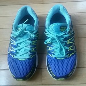 Gently used Saucony running shoes.