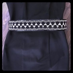 White House Black Market beaded belt