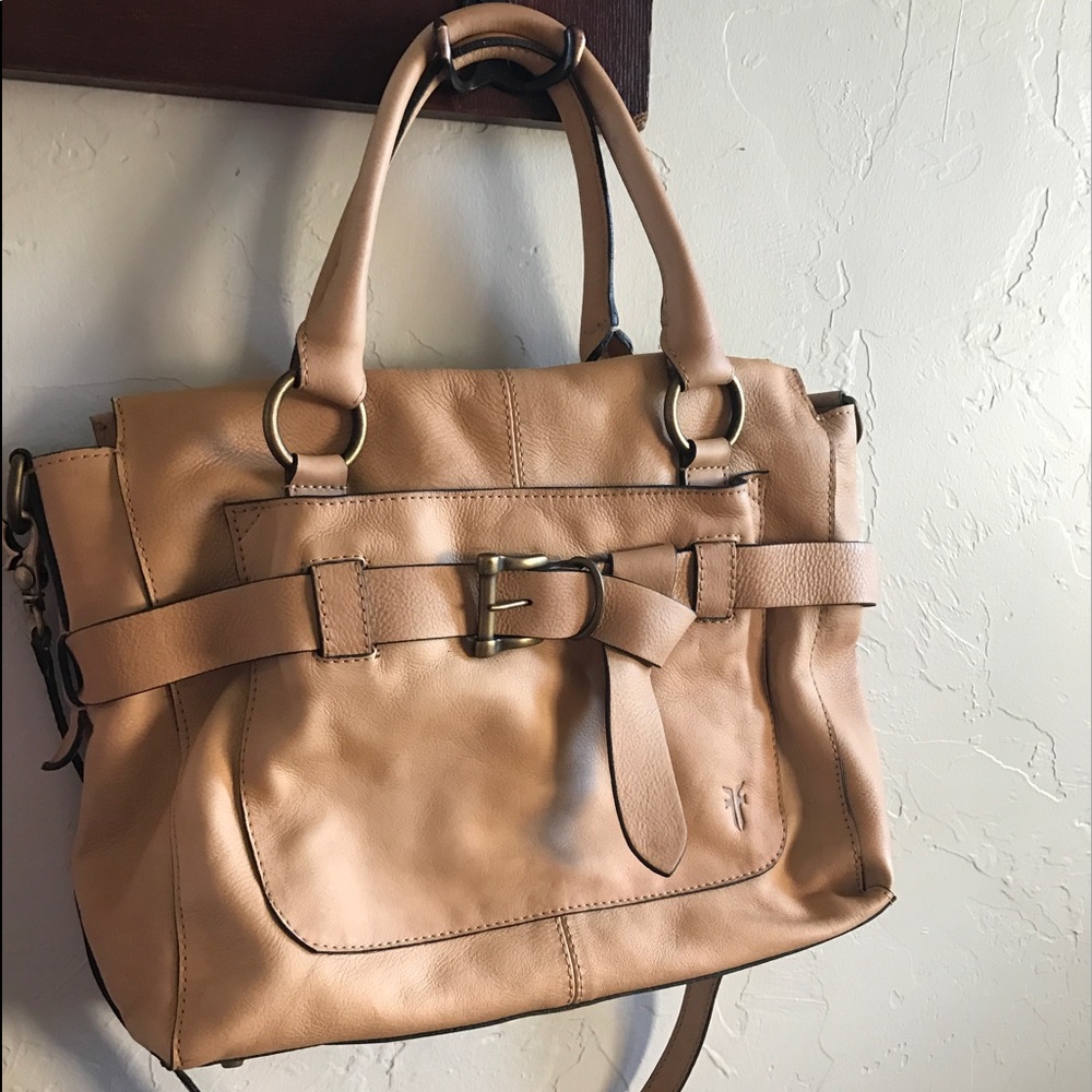 FRYE Kayla knotted satchel