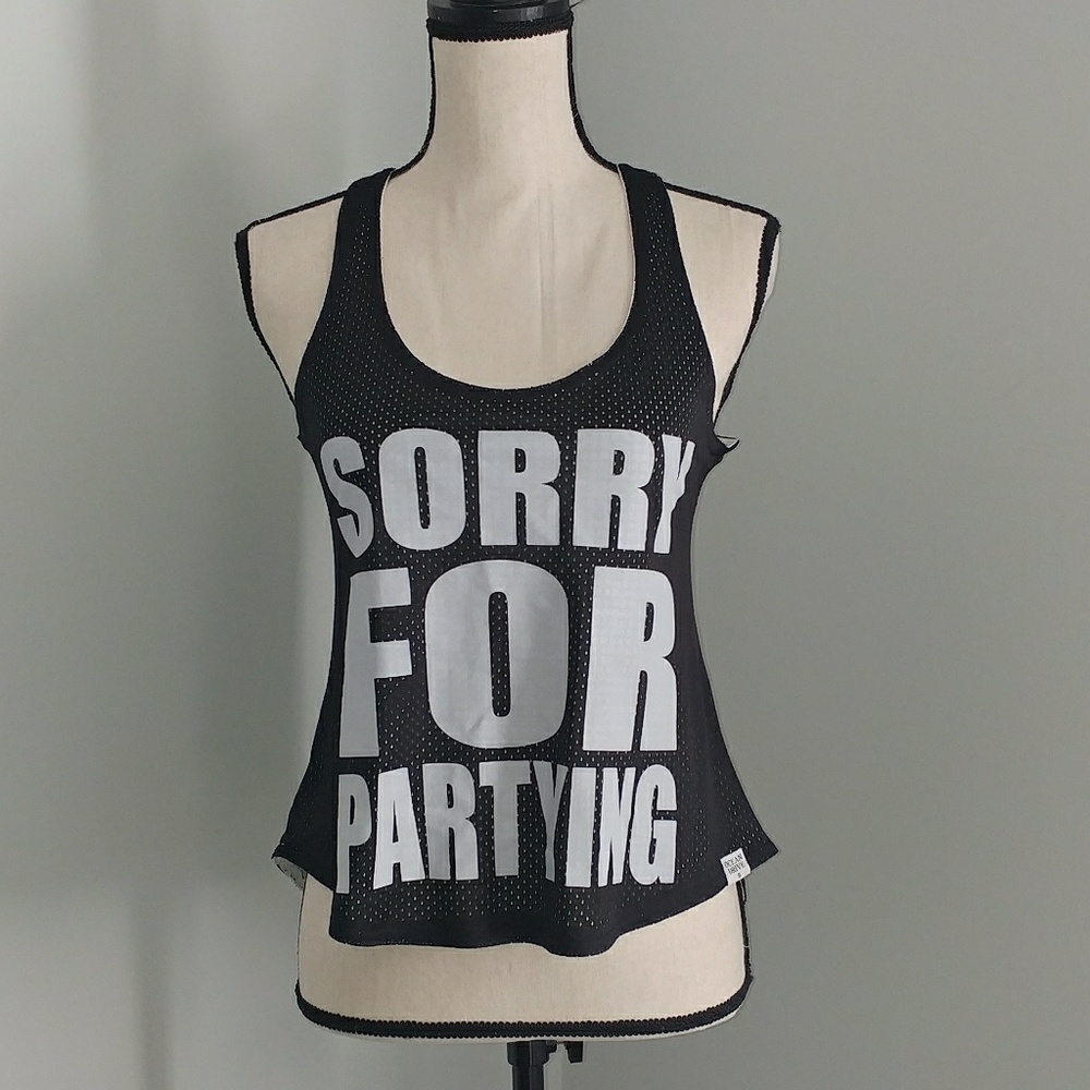 Sorry for partying mesh reversible tank