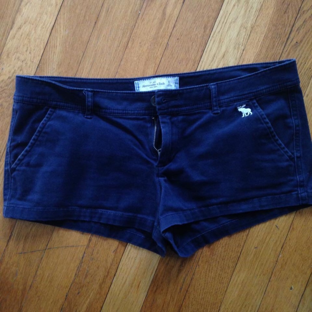 Abercrombie and Fitch Navy Shorts
