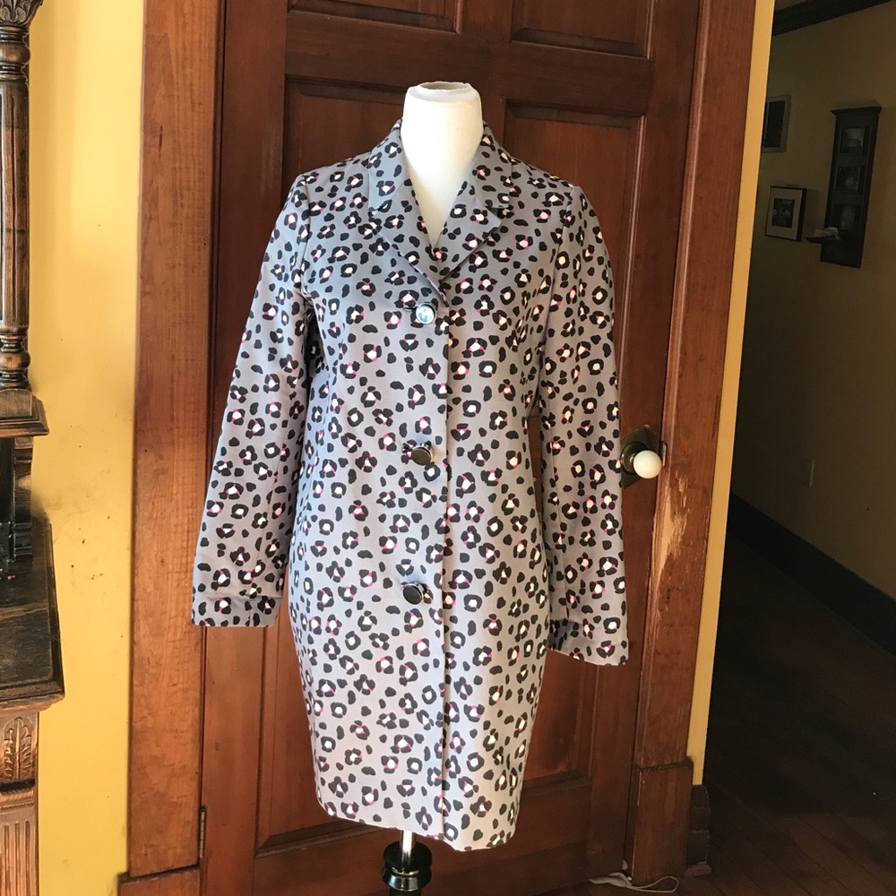 Kate Spade Cheetah car coat