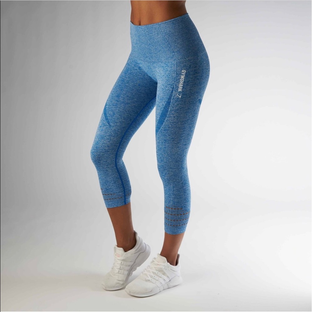Gymshark high waisted seamless crops
