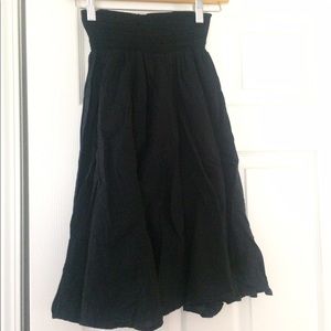 Old navy black flowy skirt