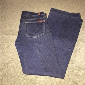 7 for all mankind Dojo jeans size 28