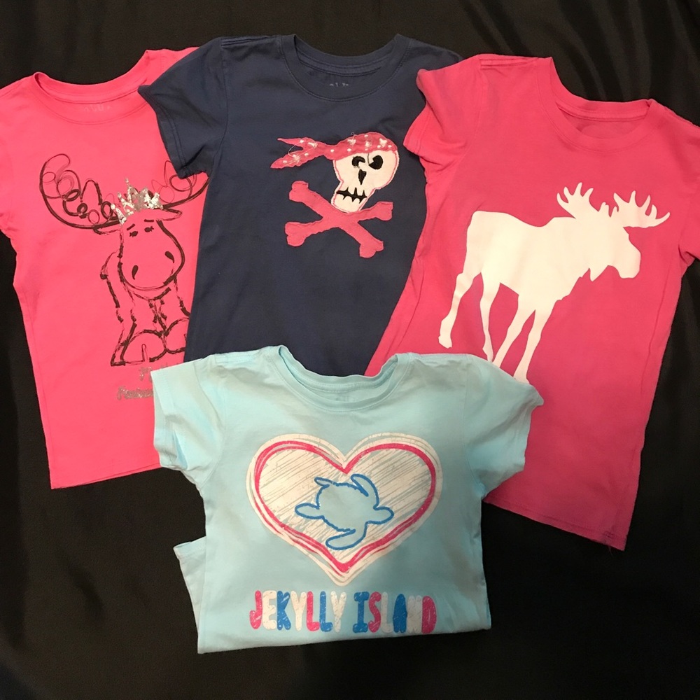 Girls Tee Shirt Lot by Blue 84 5/6
