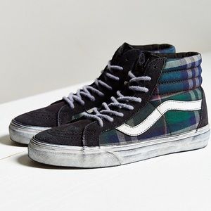 Vans Sk8-Hi Sneaker - Overwashed Plaid (8)