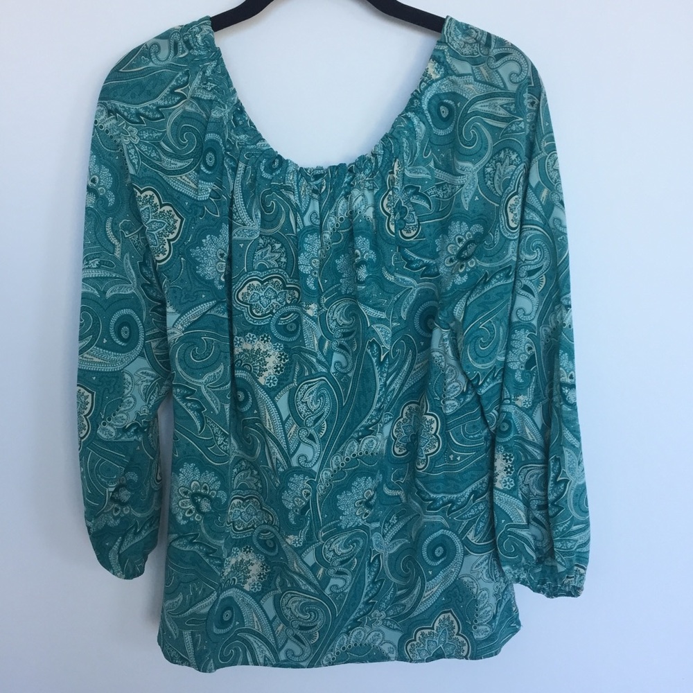 Alice + Olivia silk top - Picture 3 of 4