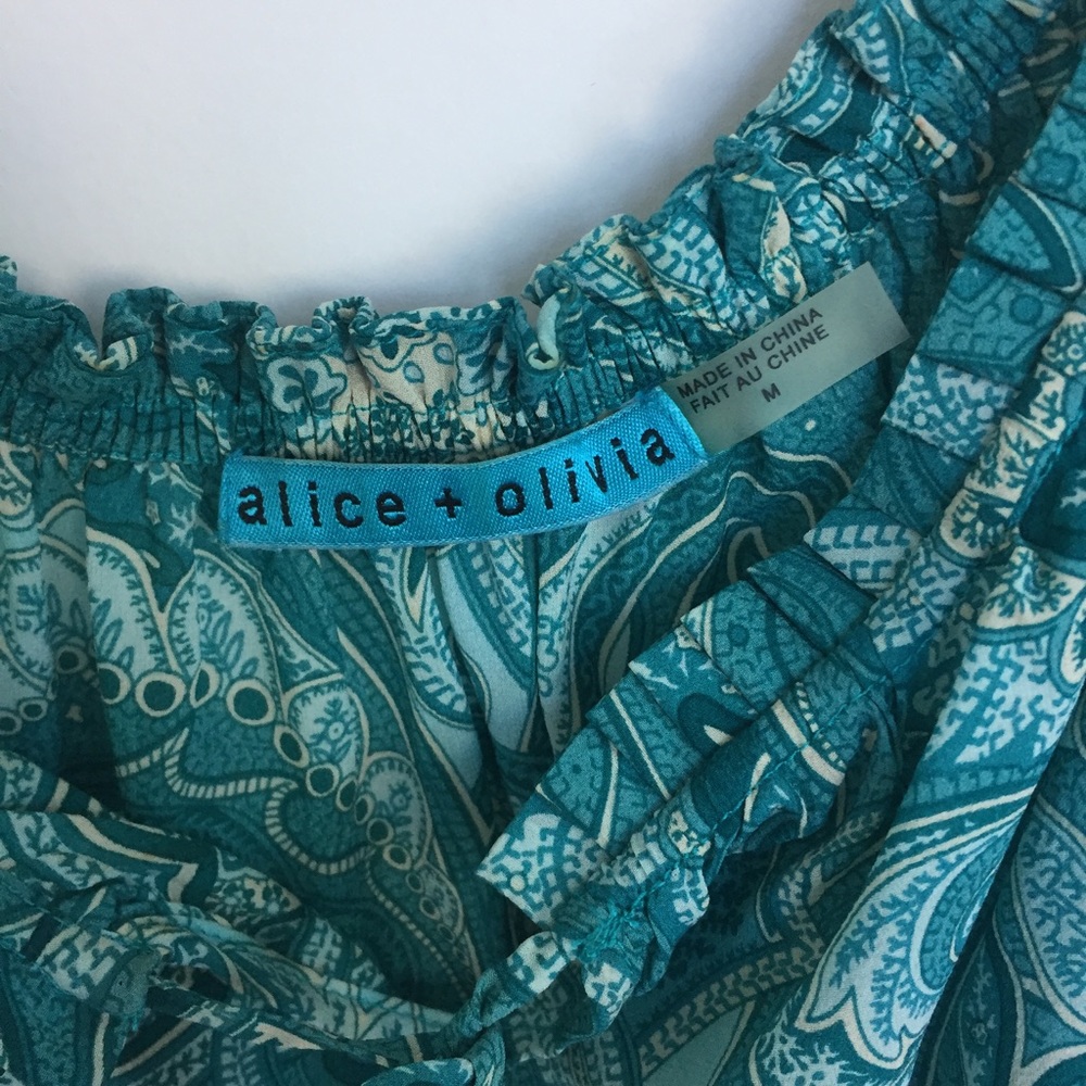 Alice + Olivia silk top - Picture 4 of 4