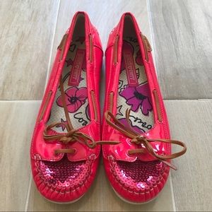 Coach Poppy Patent Leather Loafers