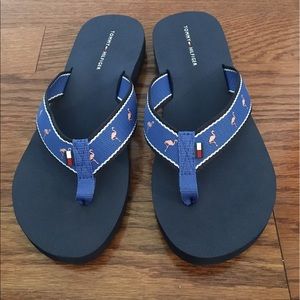 Tommy Hilfiger flamingo sandals - new without box