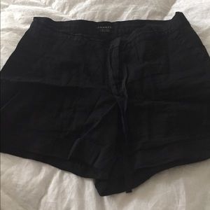 Theory linen shorts