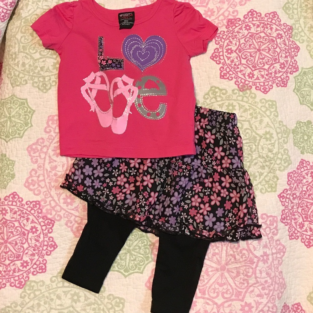 Hart Street girls ballerina theme set 18m