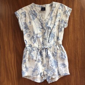 Gap Kids Floral print ROMPER