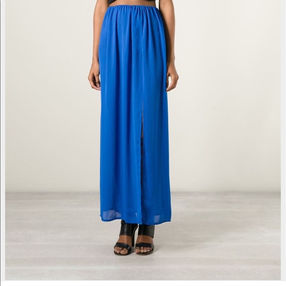 Rodebjer Blue Pertrona Skirt - Size Large