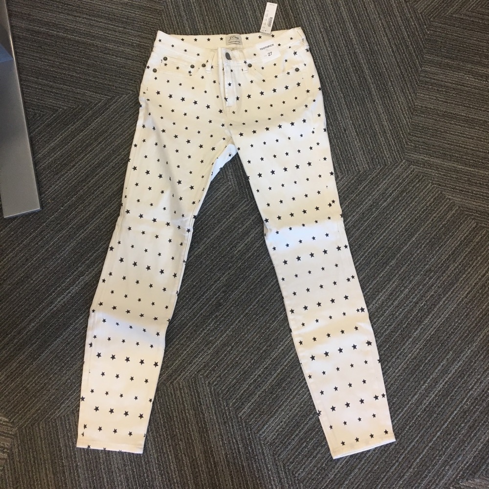 Star printed jeans - Jcrew