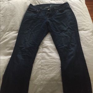 Ann Taylor LOFT curvy boot jeans