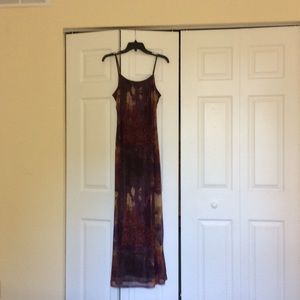 Byer too California purple beach dress