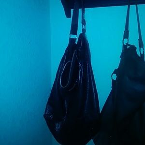 Express black purse