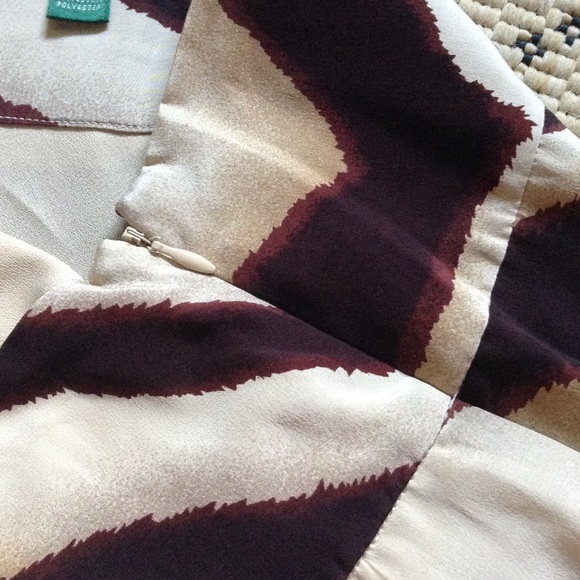 🆕 Ralph Lauren Zebra Print Silk Skirt 🌰🐚☀️ - Picture 4 of 6