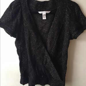 DVF Sparkly Sweater/Top