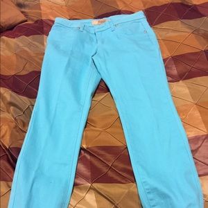 Hybrid & Company Turquoise skinny jeans