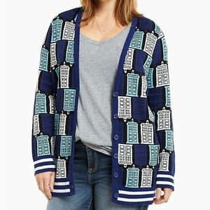 Torrid doctor who cardigan size 3