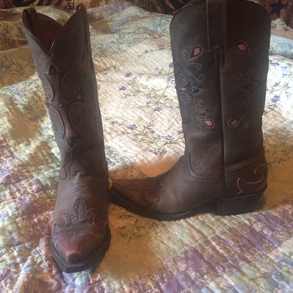 Rebel cowboy boots