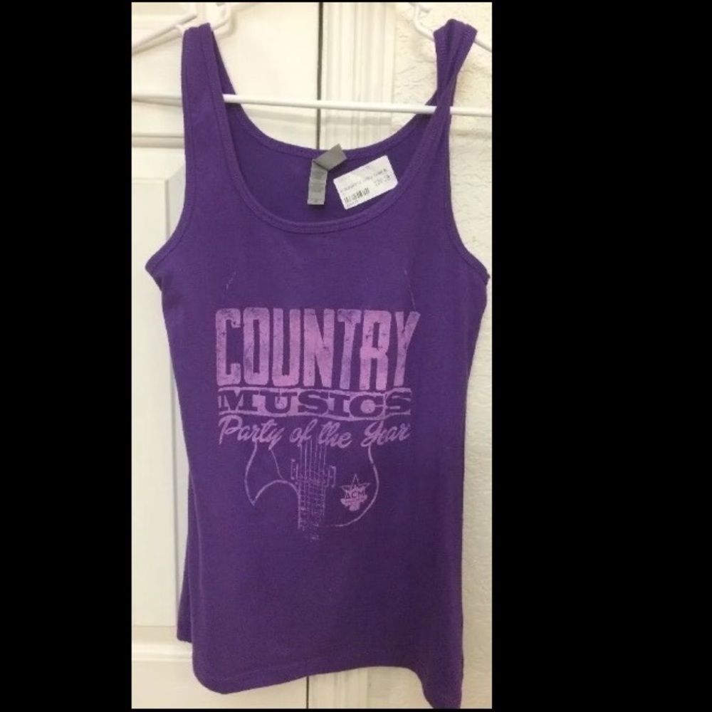 🇺🇸NWT$ Next Level ACMMusic Awards tank top