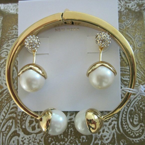 LAST ONE! Kate Spade Pretty Pearly Ear Jacket - Picture 4 of 5