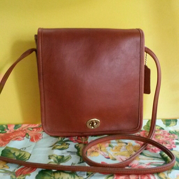 COACH Handbags - COACH *VINTAGE COMPACT POUCH 1980's