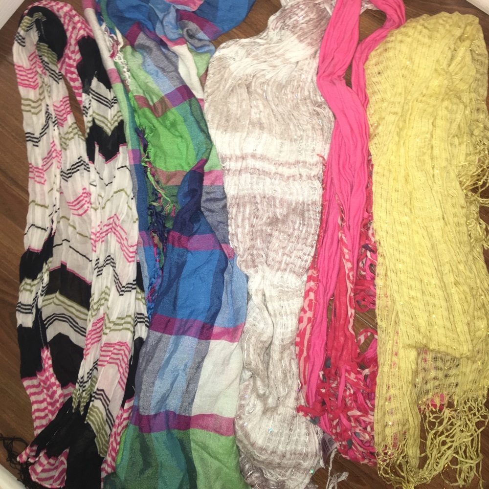 BUNDLE OF 5 SUMMER SCARFS